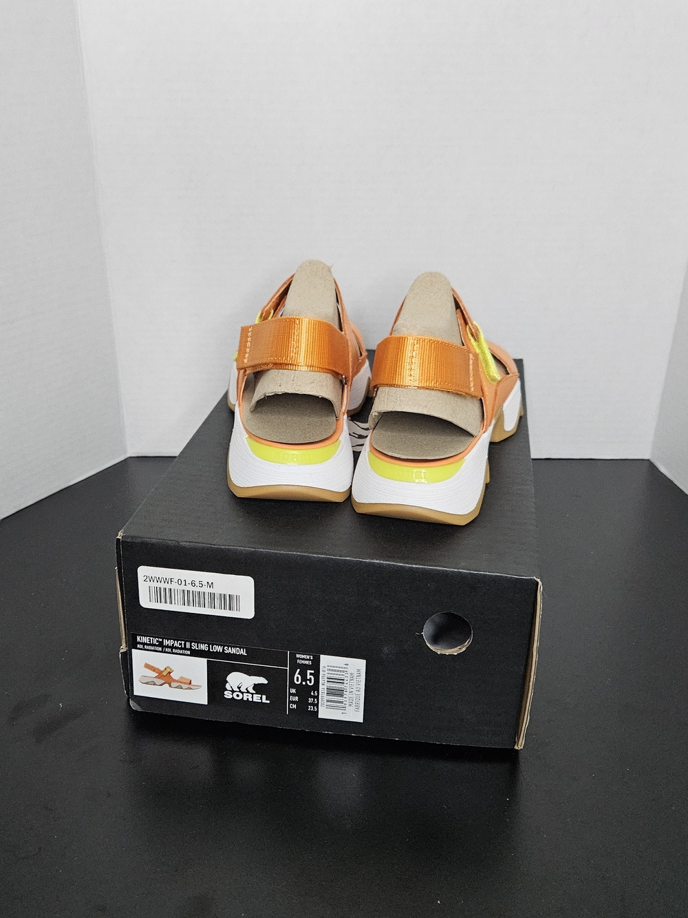 Sorel Women's Kinetic Impact II Sling Low Sandals 6.5 - Picture 3 of 5